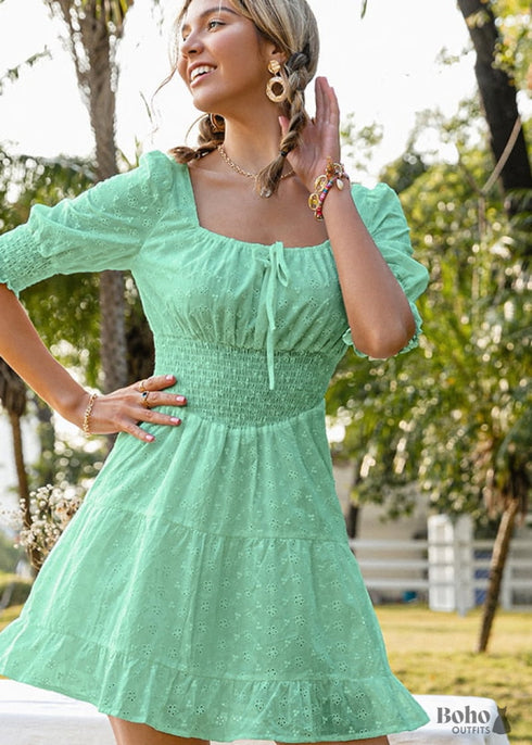 Boho Style Mini Dress Nina