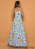 Boho Sunflower Print Sleeveless Maxi Ellie