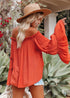 Boho Trumpet Sleeves Chic Blouse Ivy