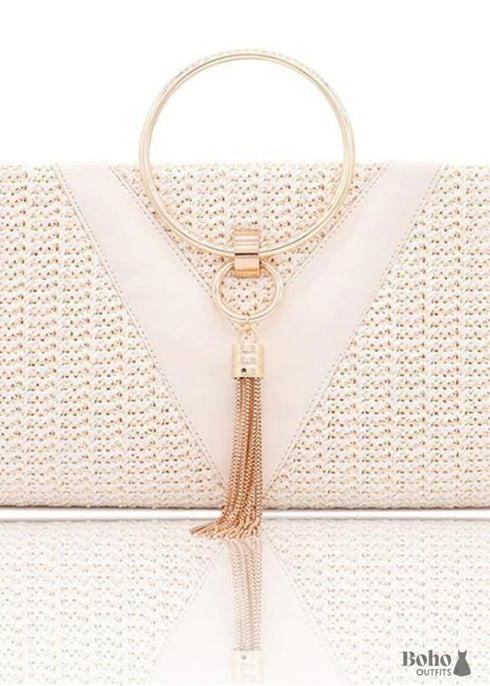 Boho Wedding Clutch Brielle