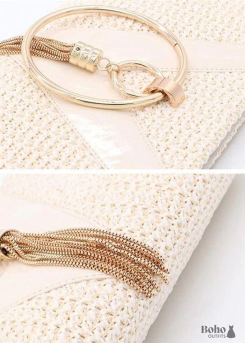 Boho Wedding Clutch Brielle