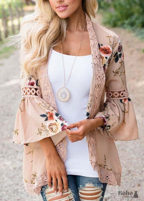 Chaqueta de boda bohemia