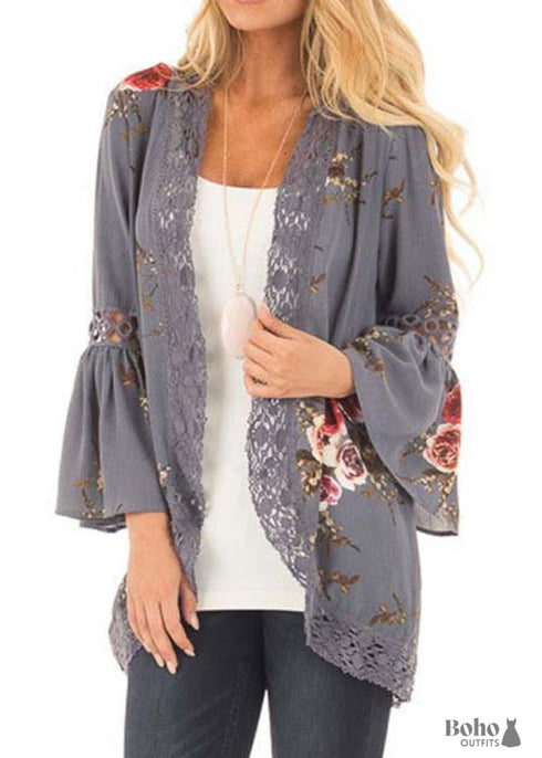 Chaqueta de boda bohemia