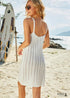 Boho White Beach Mini Dress Shada