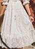 Boho White Skirt Isla