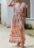 Boho Wrap Maxi Dress Amara
