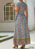 Boho Wrap Maxi Dress Amara
