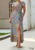 Boho Wrap Maxi Dress Amara