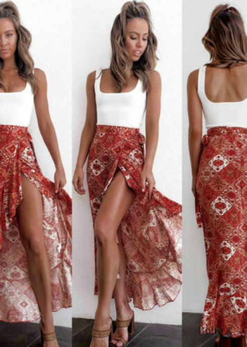 Boho Wrap Skirt Claire