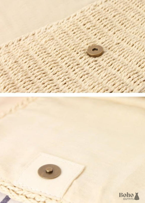 Bolso de hombro trenzado Elena