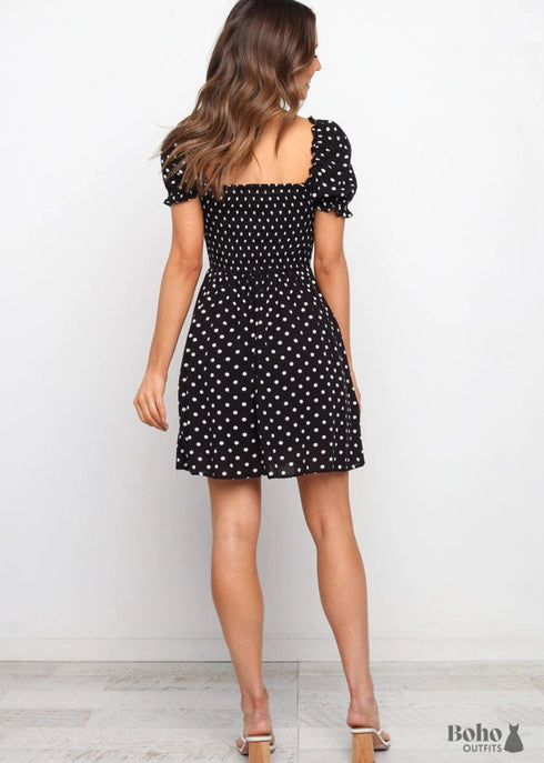 Cute Country Black Dress