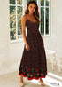 Elegent Floral Boho Maxi Dress Magnolia