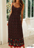 Elegent Floral Boho Maxi Dress Magnolia