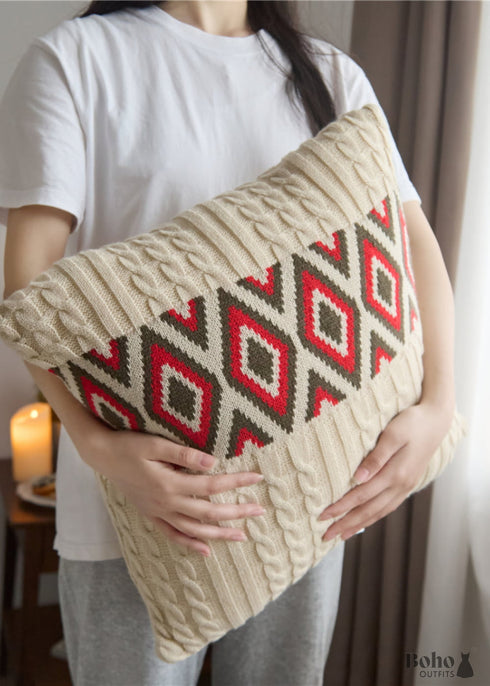 Embroidered Pillow