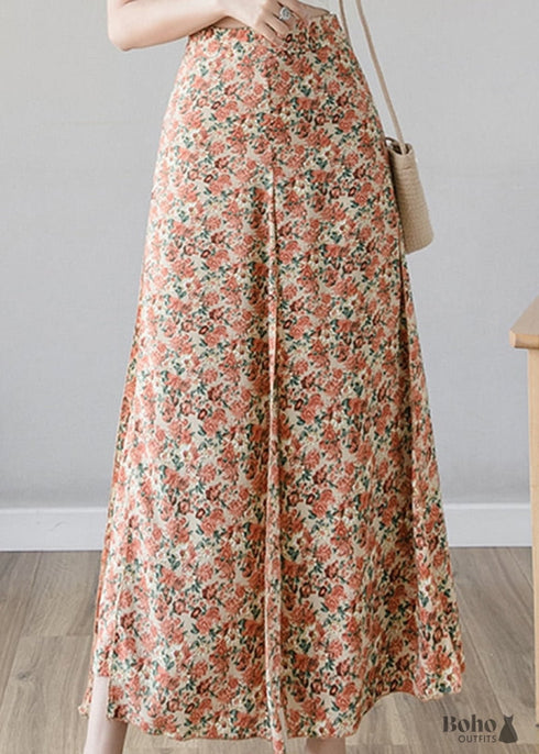 Floral Boho Skirt Aaliyah
