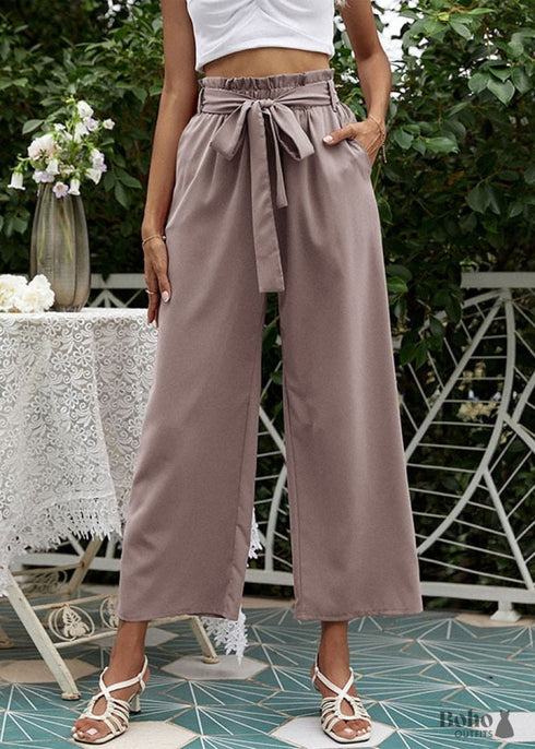 High Waisted Boho Pants Olivia
