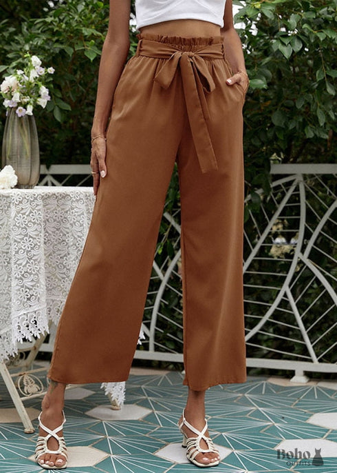 High Waisted Boho Pants Olivia