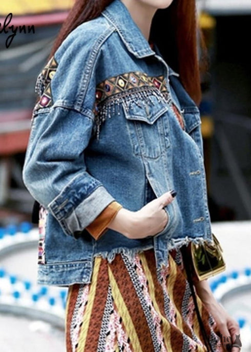 Chaqueta hippie chic