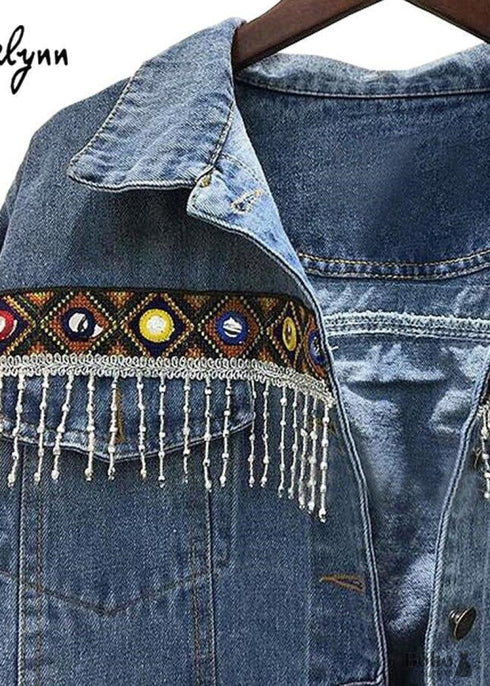 Chaqueta hippie chic