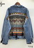 Chaqueta hippie chic