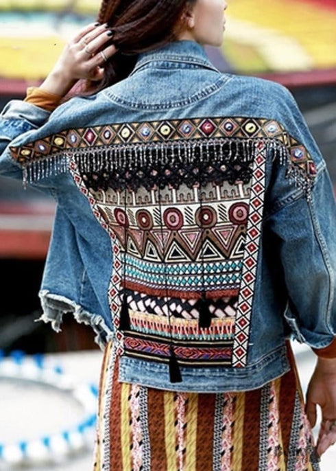 Chaqueta hippie chic