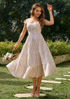 Vestido largo bohemio con cordones Genesis