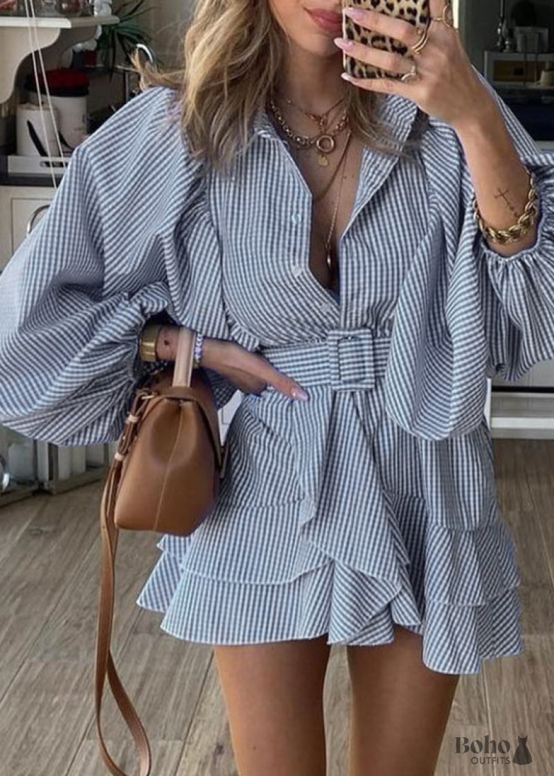 princess polly baby blue dress Boho Blue Dress