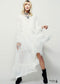 Long Sleeves White Boho Maxi Dress Juliette