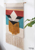 Macrame Wall Hanging Cotton Linen Tassel Tapestry