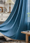 Navy Blue Sheer Curtains