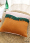 Pink And Orange Boho Fringe Pillow