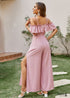 Pink Boho Jumpsuit Dress Talia