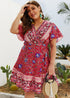 Plus Size Boho Mini Dress Vanessa