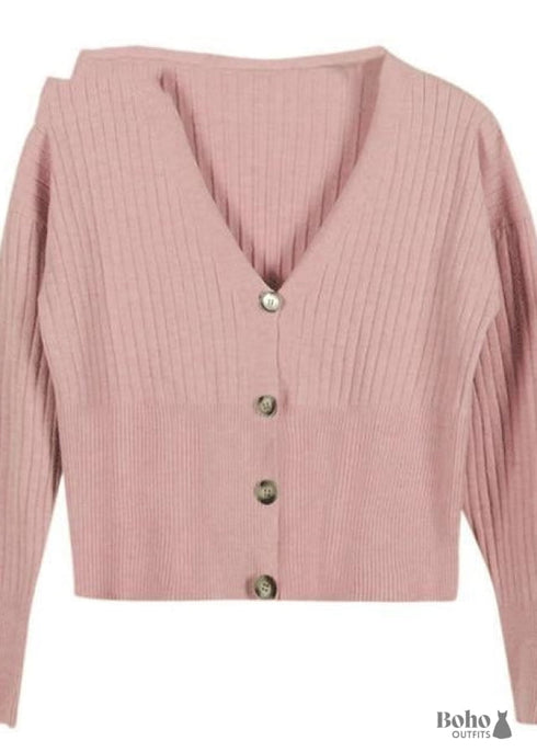 Chaleco informal bohemio pequeño