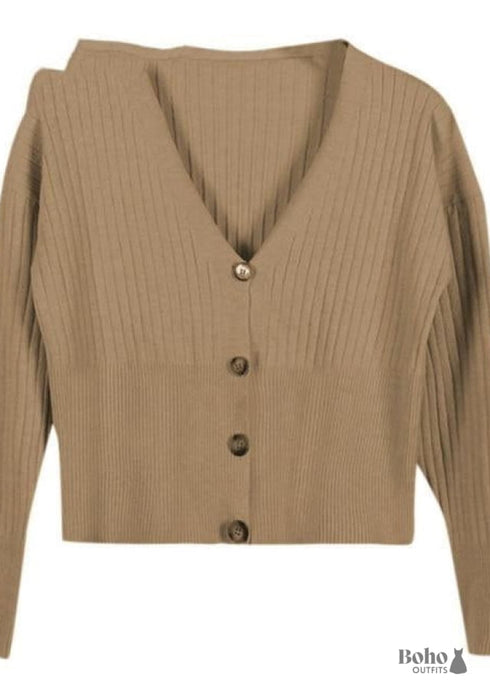 Chaleco informal bohemio pequeño