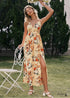 Spaghetti Strap Boho Maxi Dress Esther
