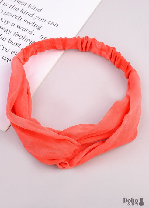 Diadema bohemia con efecto tie-dye Eliza