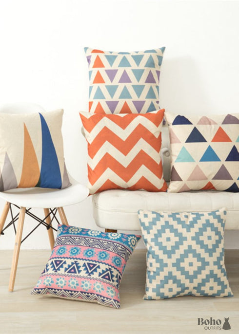 Triangle Pattern Pillow