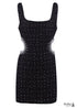 Women Formal black short dress