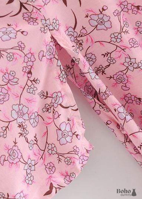 Vestido estilo kimono bohemio Aveline para mujer