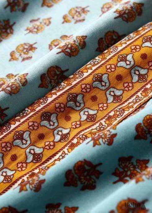 Women’s Chic Brodie Belted Boho Kimono - Green Dress