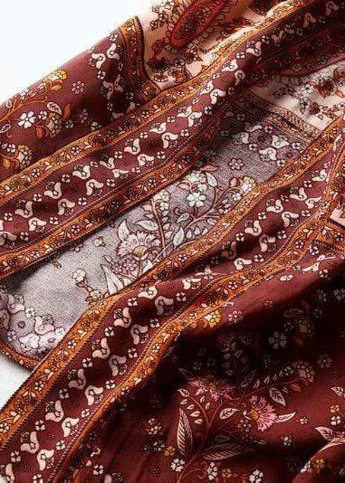 Women's Chic Brodie Belted Boho Kimono - Rose Dress