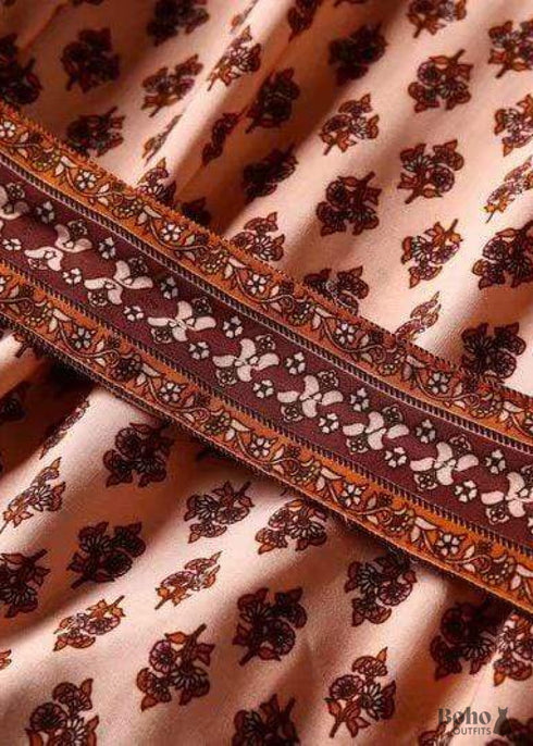 Women's Chic Brodie Belted Boho Kimono - Rose Dress