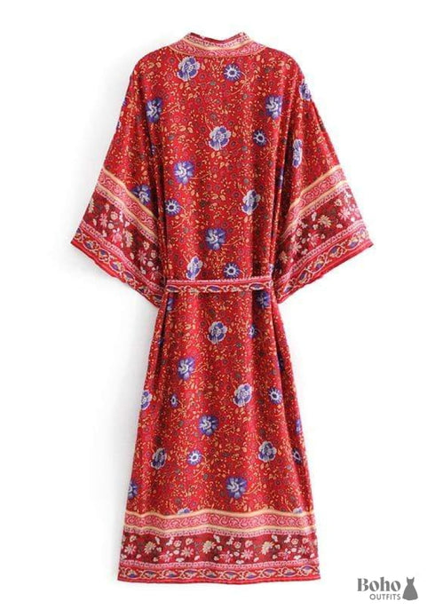 Women's Chic Caitie Boho Kimono Dress