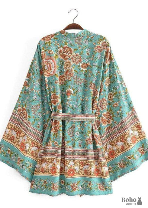 Women's Chic Caprexia Boho Kimono Dress