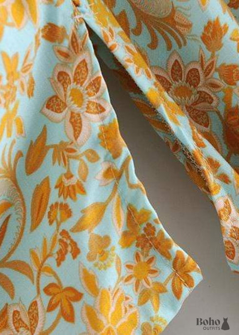 Vestido kimono bohemio Casablanca elegante para mujer
