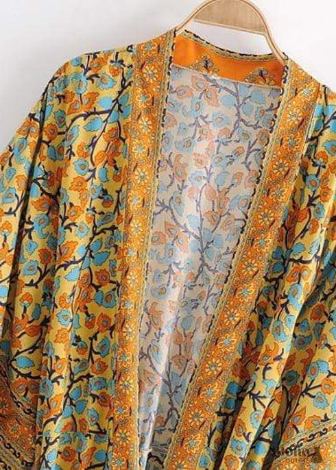 Women’s Chic Casablanca Boho Kimono Dress