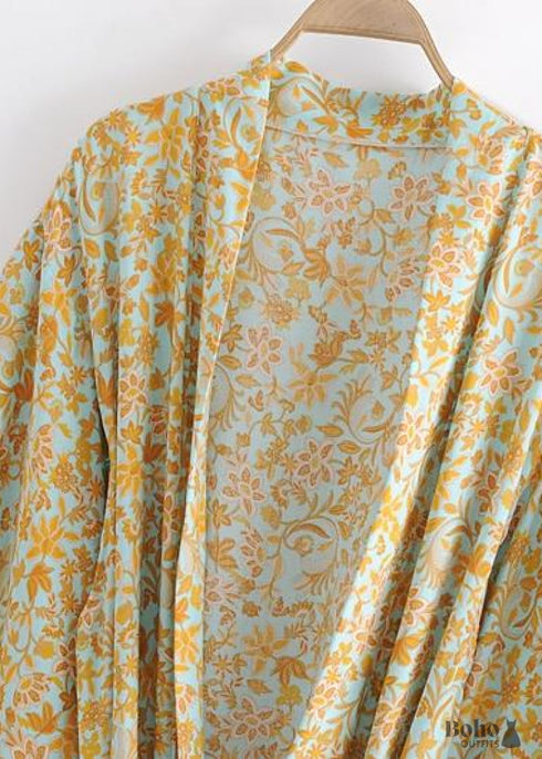 Vestido kimono bohemio Casablanca elegante para mujer