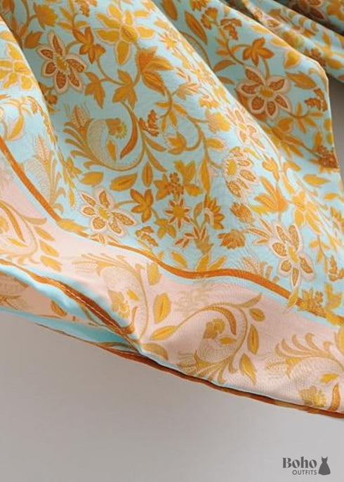 Vestido kimono bohemio Casablanca elegante para mujer