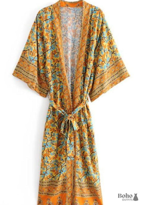 Women’s Chic Casablanca Boho Kimono Dress